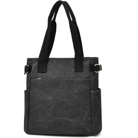 Tote Bags for Women Canvas Top Handle Bag Lightweight - Picture 1 of 6